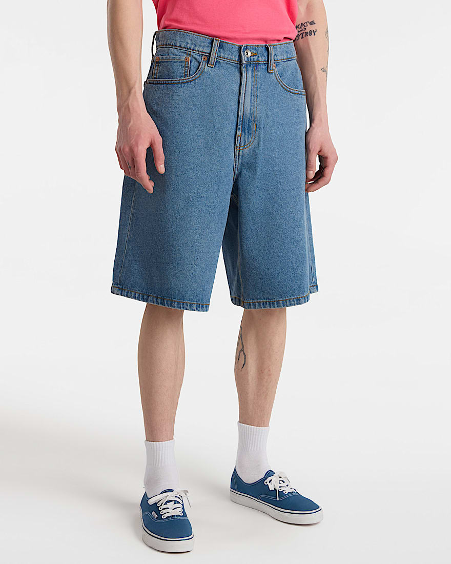 Check5 BaggyDenimShorts VANS Blau ALT2