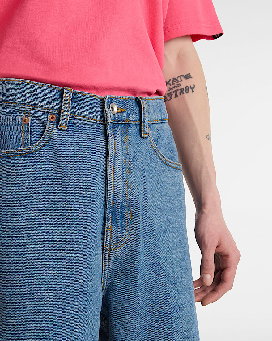 Check5 BaggyDenimShorts VANS Blau ALT5