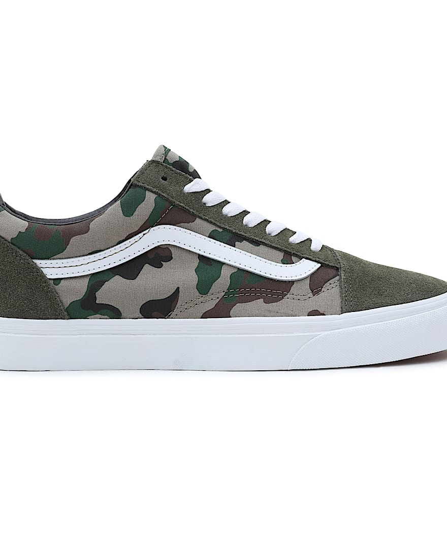 Camo Old Skool Shoes VANS Green ALT3