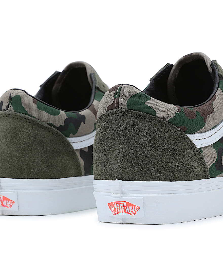 Camo Old Skool Shoes VANS Green ALT6