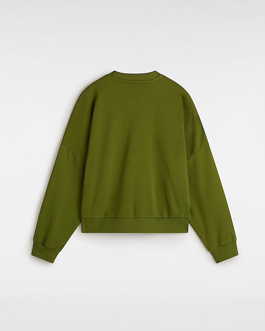 Stadium French Terry Loose Crew Sweatshirt