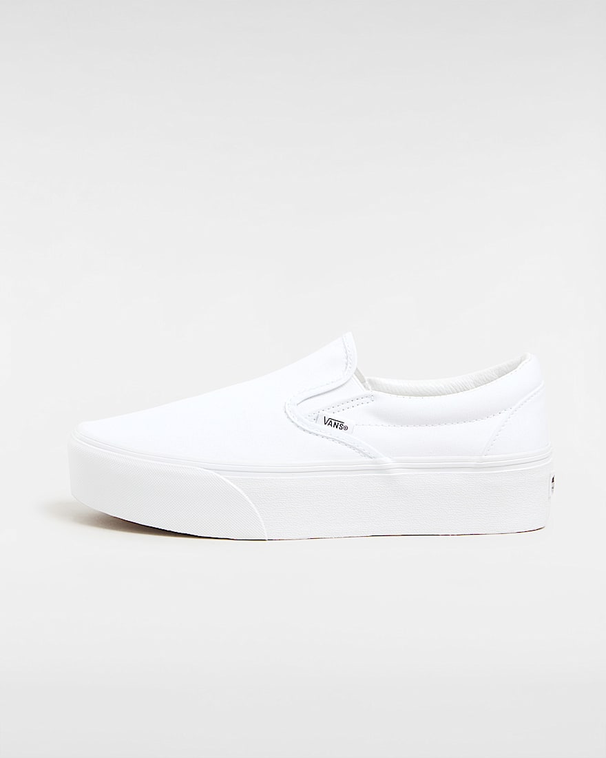 Classic SlipOn Plateauschuhe VANS Wei alt5