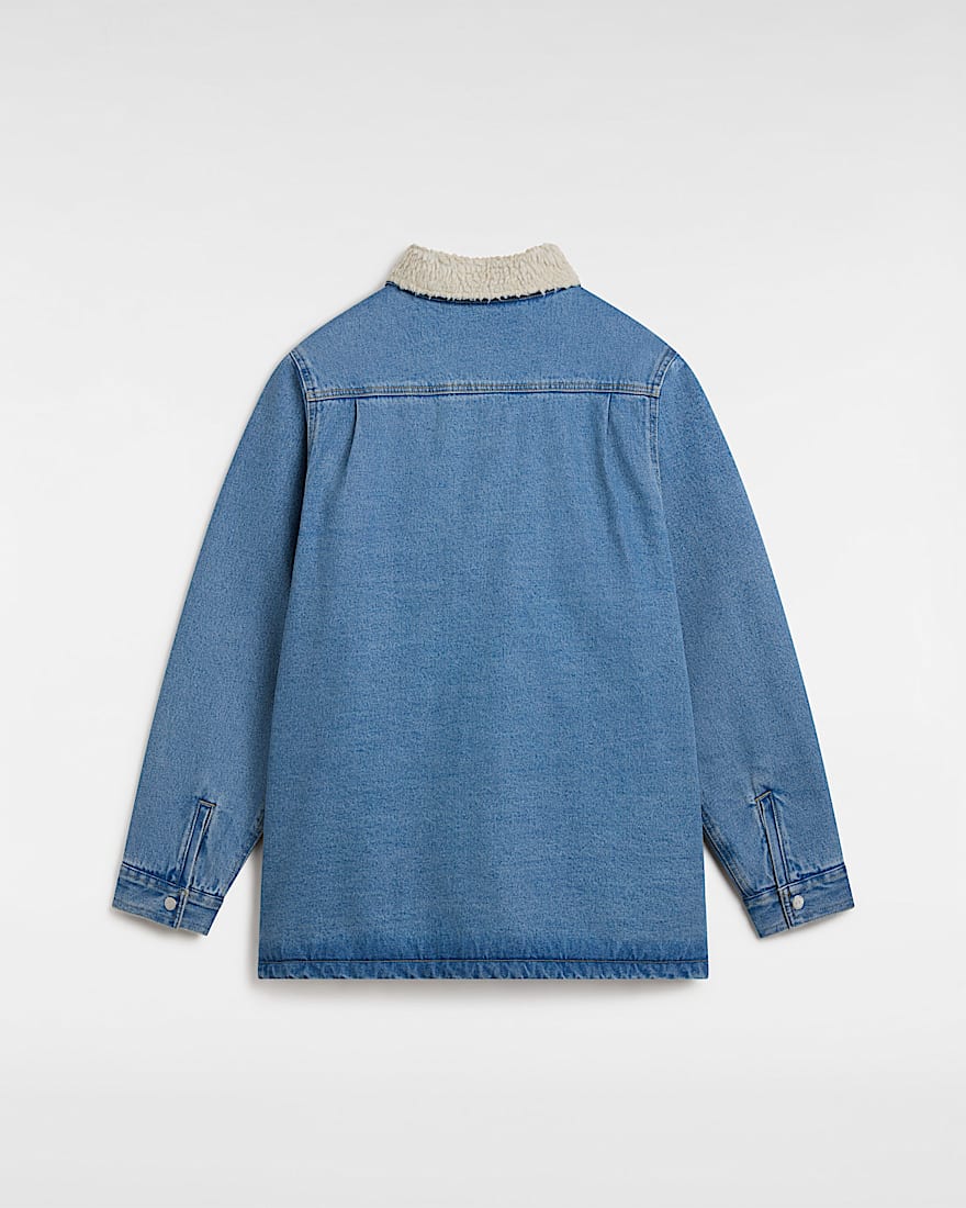 Drill Chore Denim Sherpa Jacke VANS Blau ALT1