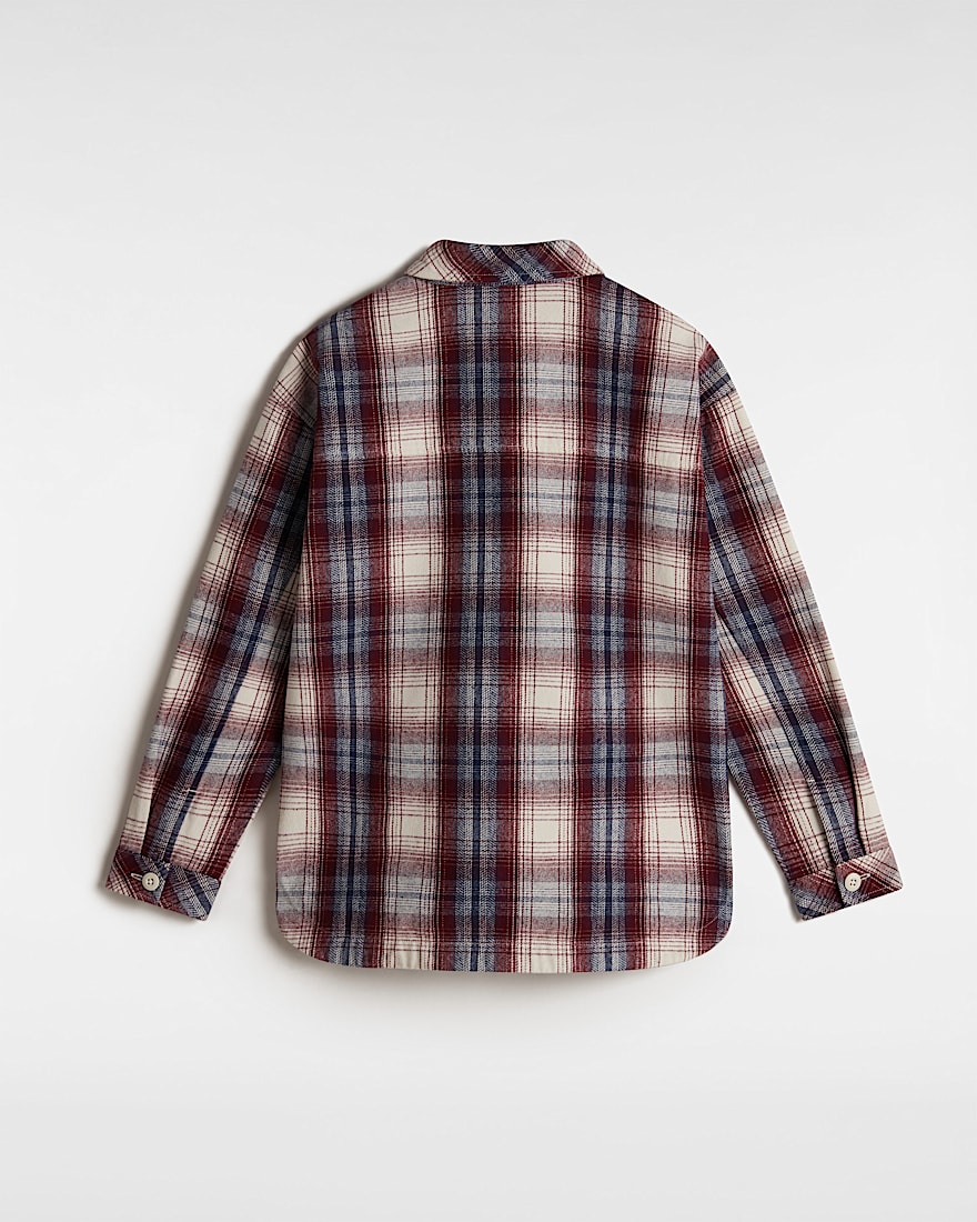 Gewebte Eliza Hemdjacke VANS Bordeaux ALT1