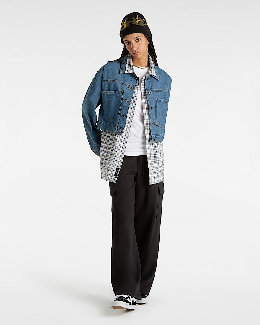 Raynes Denim Crop Jacke VANS Blau ALT5