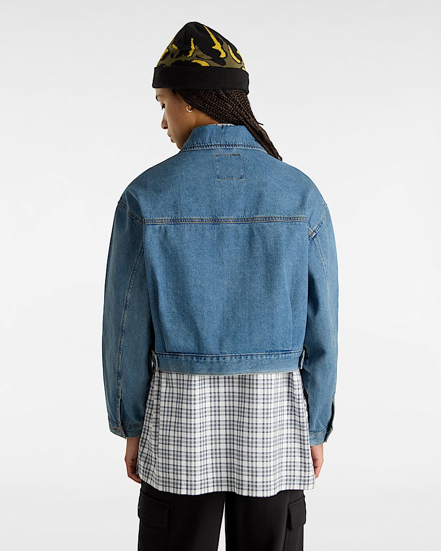 Raynes Denim Crop Jacke VANS Blau ALT3