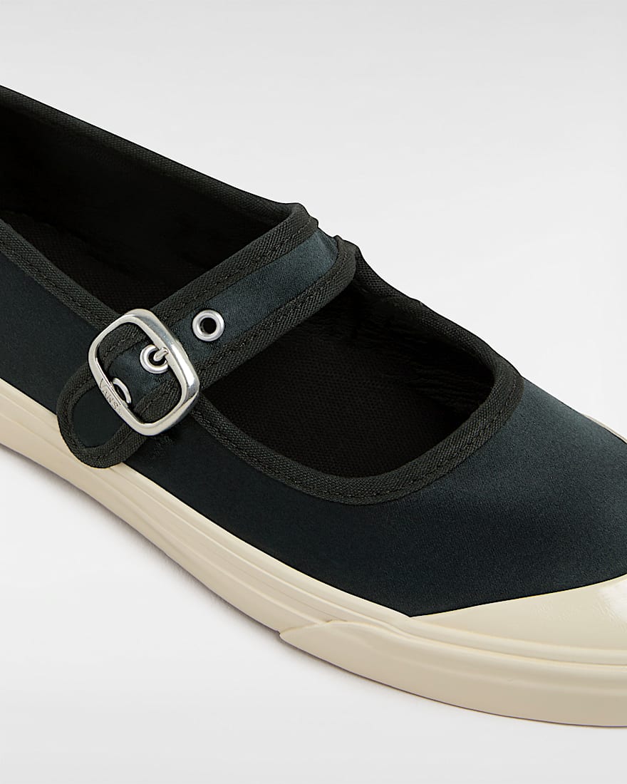 Premium Mary Jane Lo Pro Satinschuhe VANS Schwarz ALT3