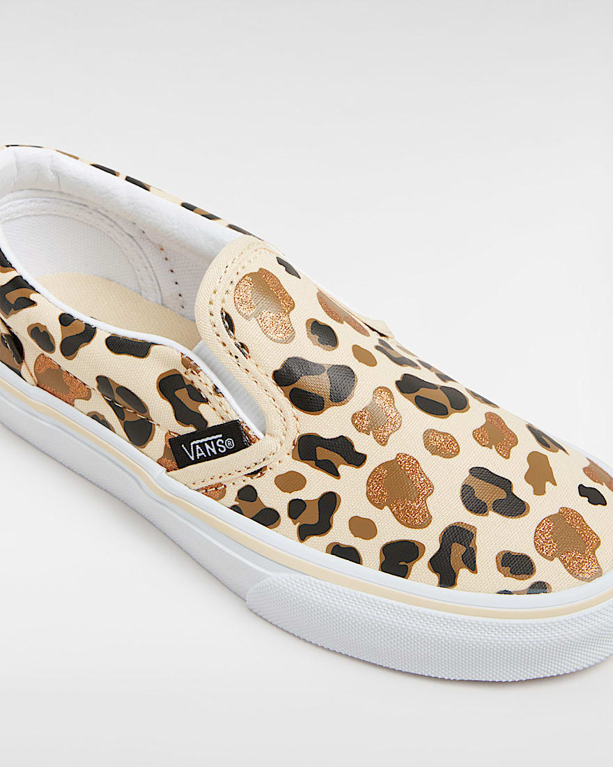 Kids Classic Slip-On Glitter Shoes (4-8 Years)