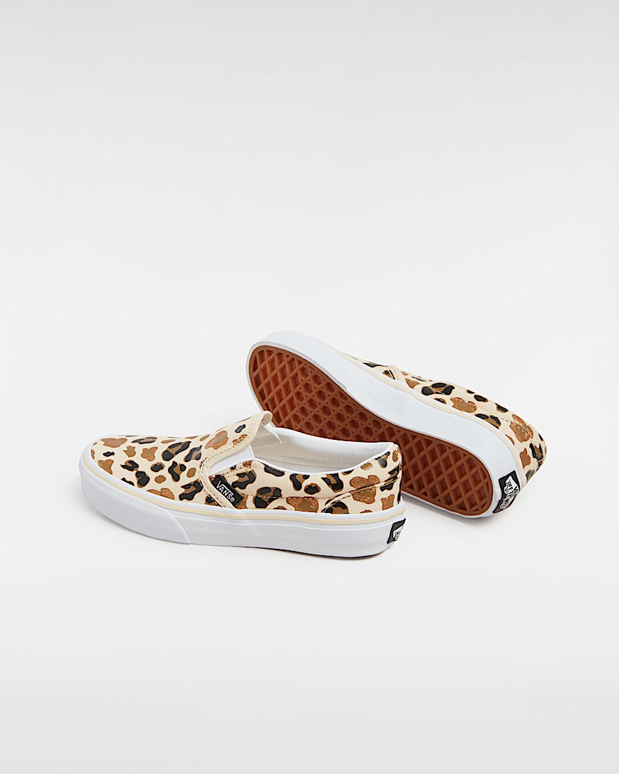 Kids Classic Slip-On Glitter Shoes (4-8 Years)