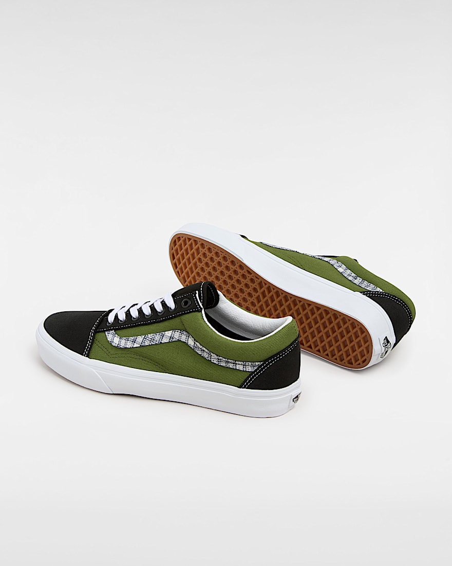 Old Skool Shoes VANS Green ALT2