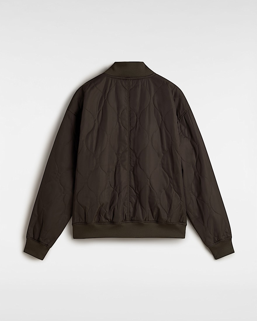Bennet Quilted Bomberjacke VANS Braun ALT1