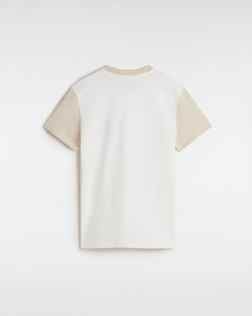 Colorblock TShirt VANS Beige ALT1