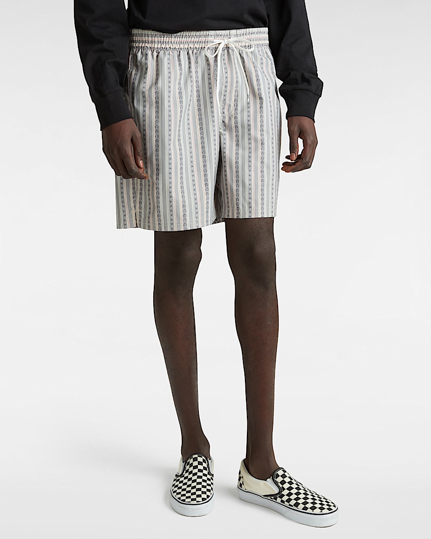 Primary Stripe Elastic Boardshorts
