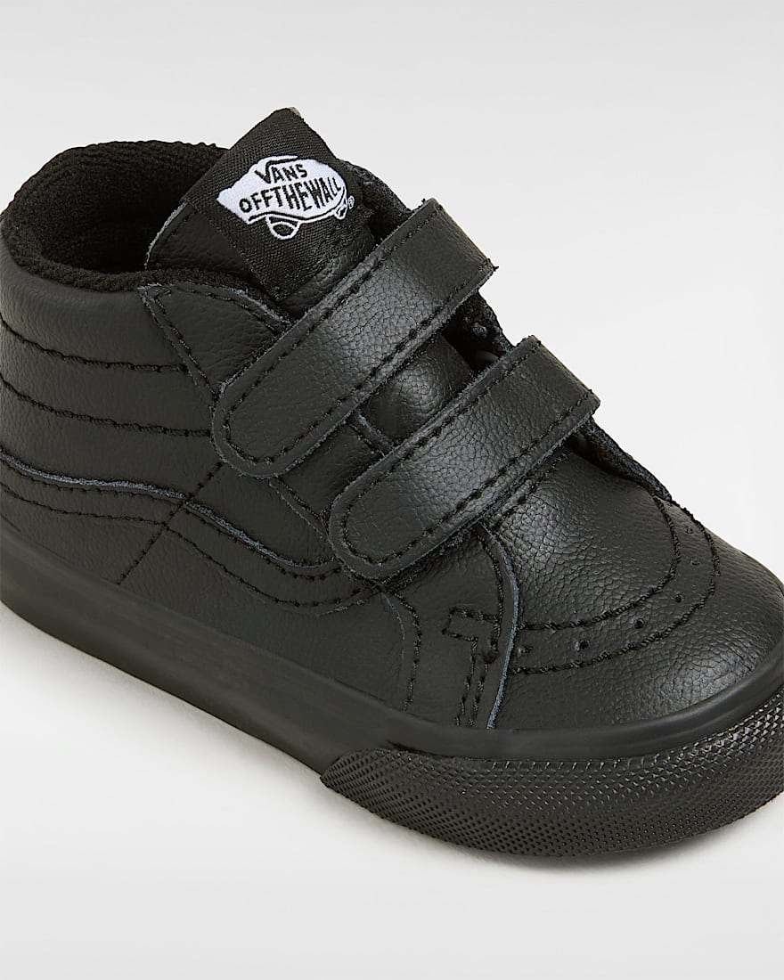 Toddler Sk8Mid Reissue Hook and Loop Shoes 14 Years VANS Black ALT3