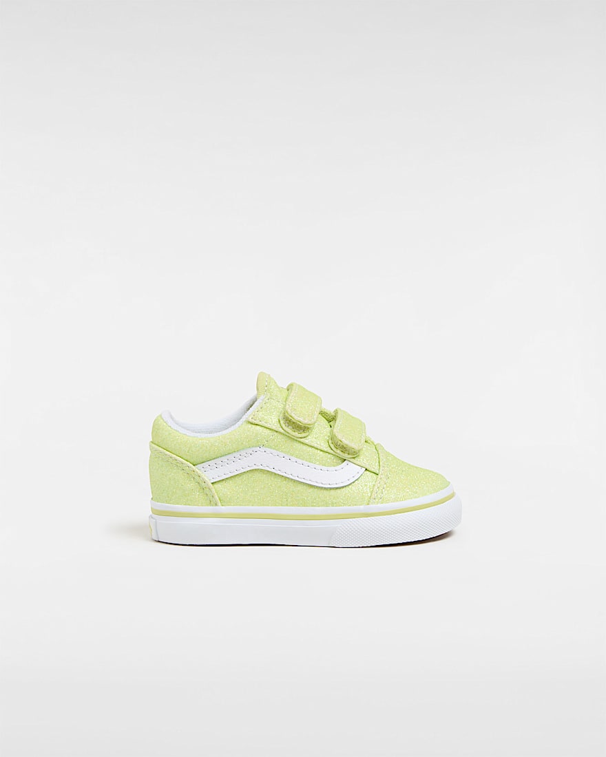 Old Skool Glitter Peuterschoenen met klittenband (1-4 jaar) - 1