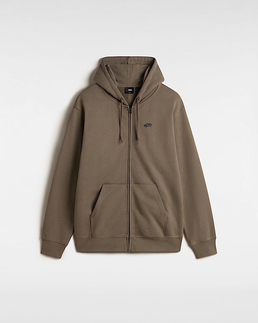 Style 76 Hoodie mit Reiverschluss VANS Braun HERO