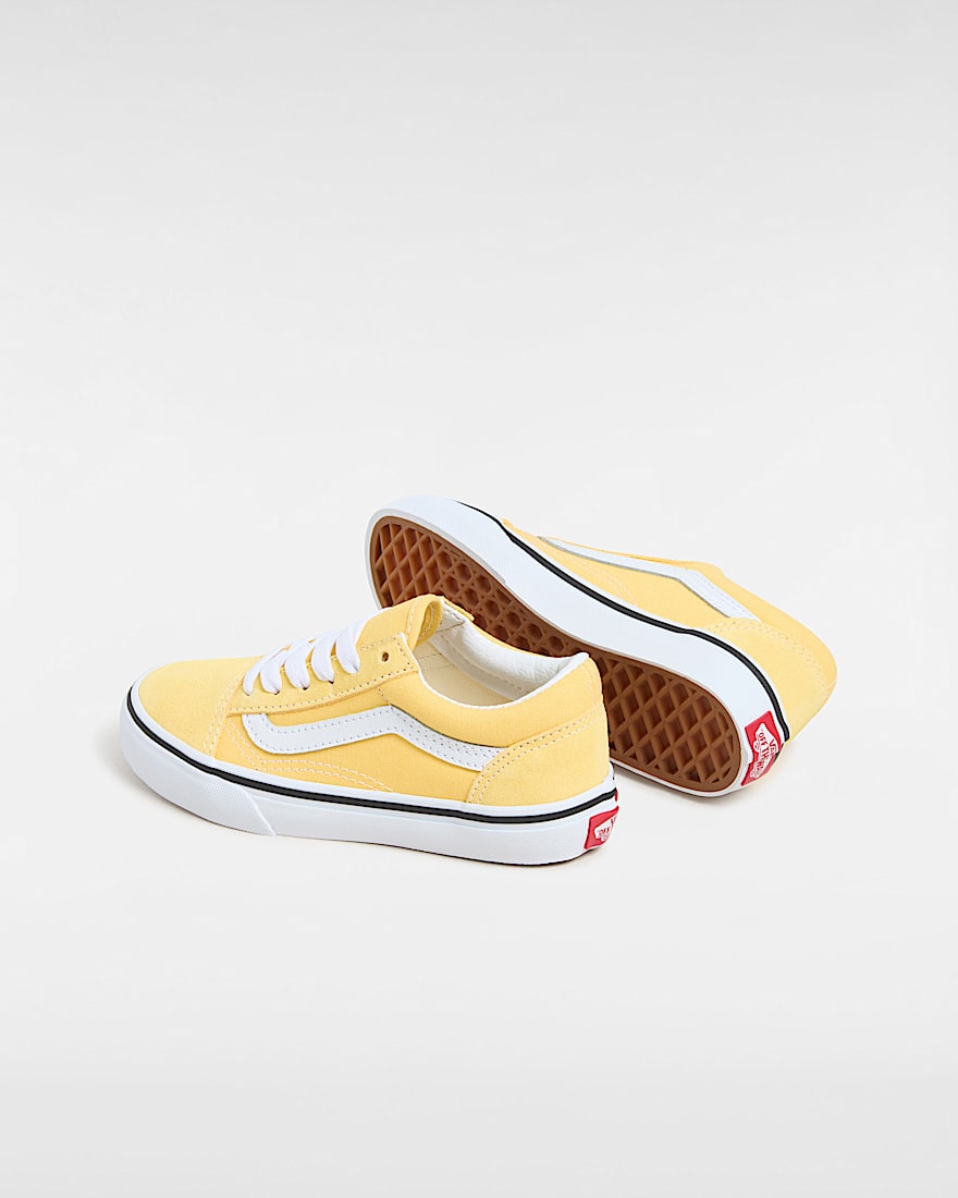 Kleine Kinder Old Skool Schuhe 48 Jahre VANS Gelb ALT2