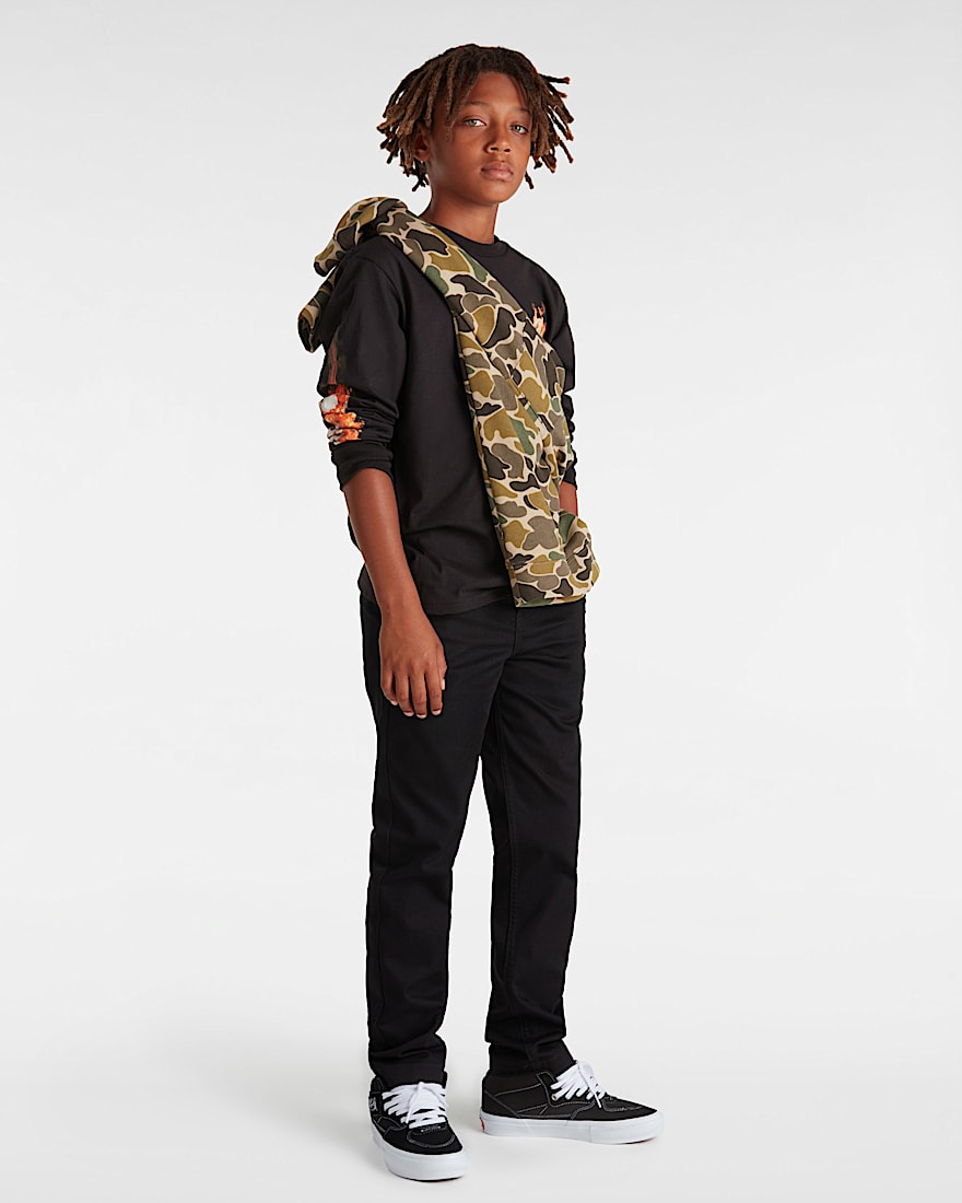 High Roller Tee met lange mouwen voor kinderen (8-14 jaar)