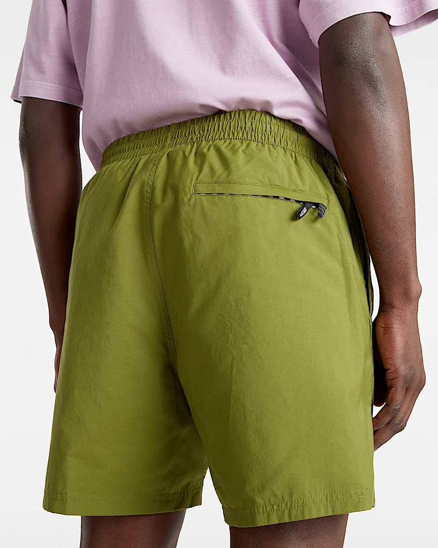 Primary Solid Elastic Boardshorts