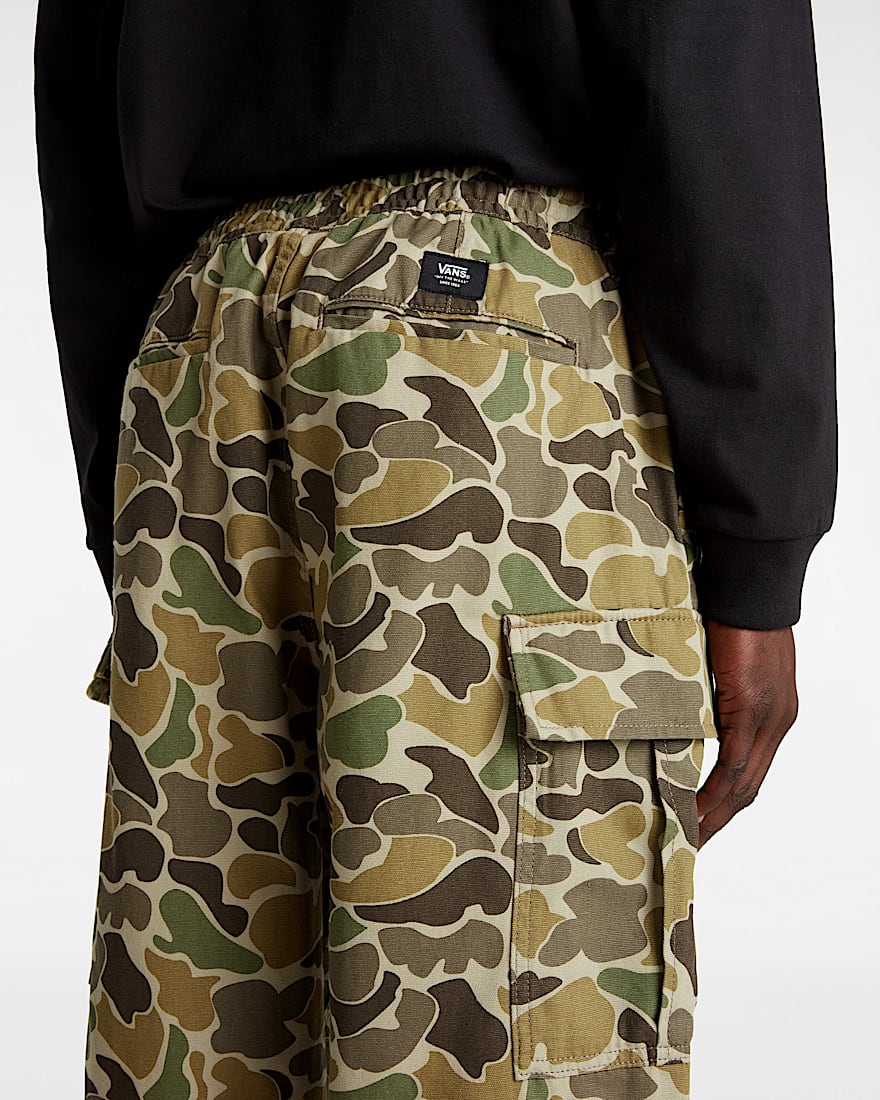 Range Cargo Baggy Tapered Elastic Trousers