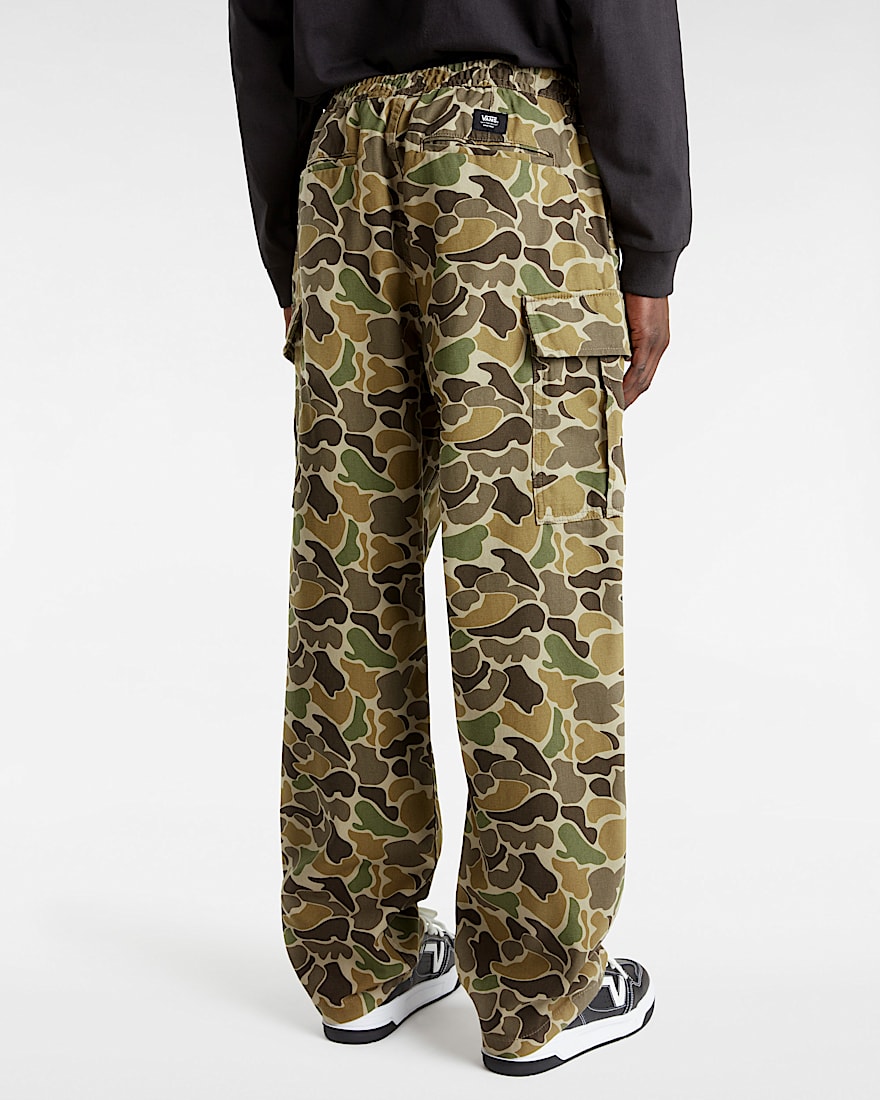 Range Cargo Baggy Tapered Elastic Trousers