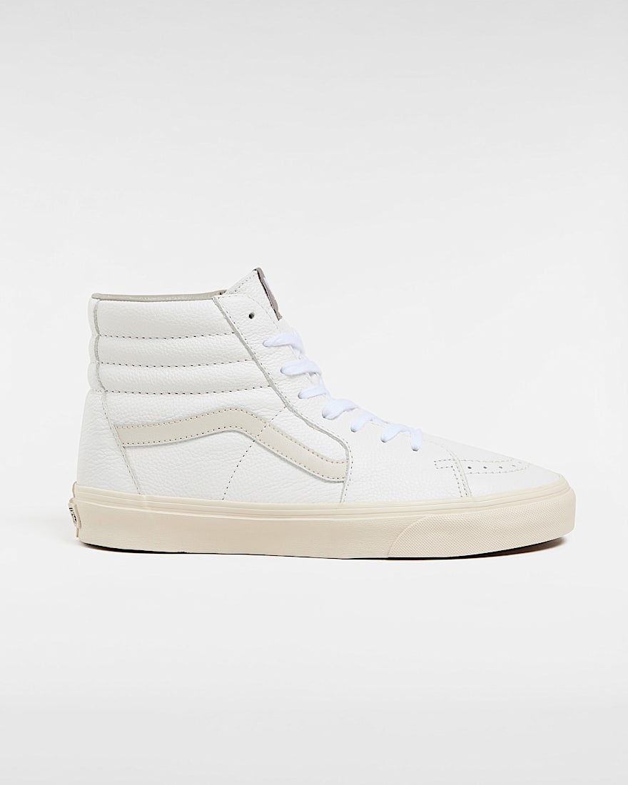 Sk8Hi Premium Lederschuhe VANS Wei HERO