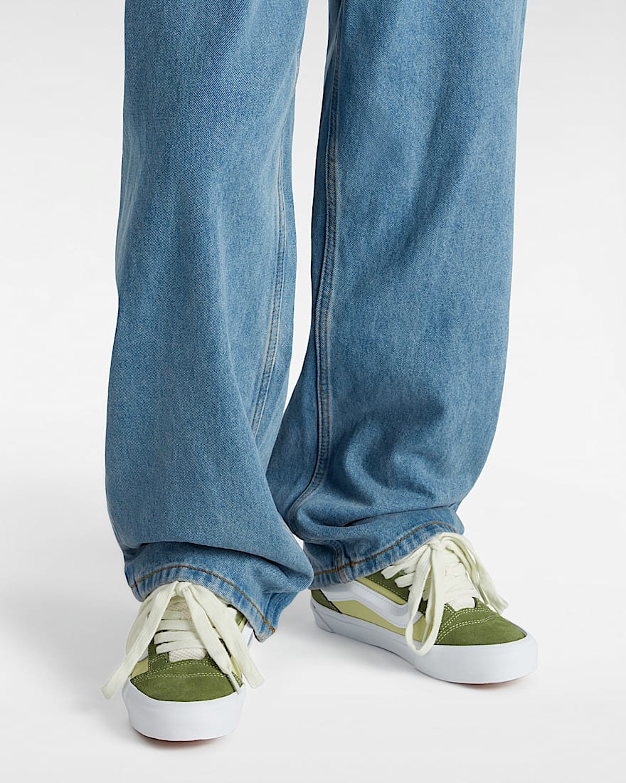 Knu Skool Shoes VANS Green ALT4