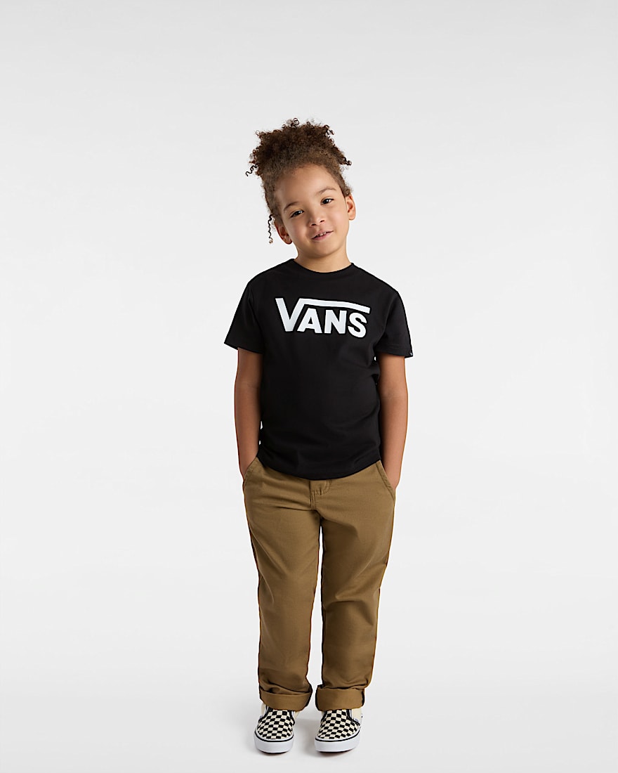 Kleine Kinder Vans Classic Kinder TShirt 28 Jahre VANS Schwarz ALT3