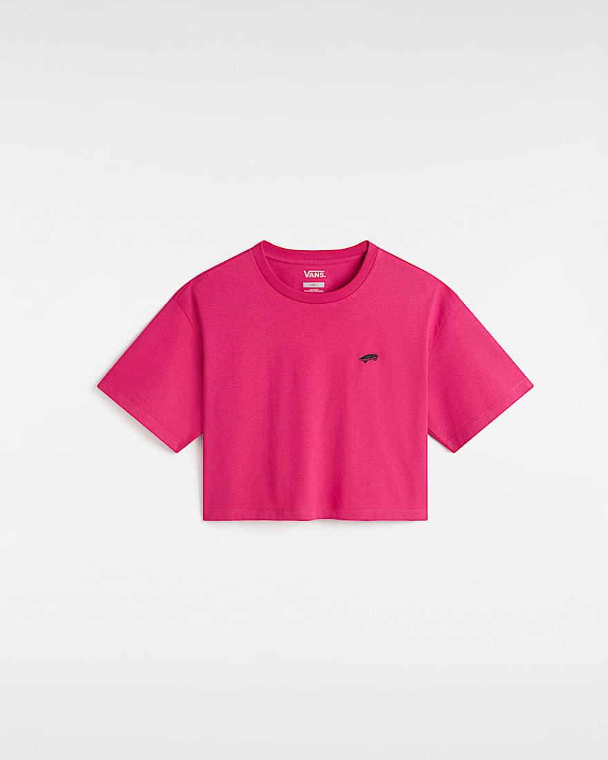 Salton Crop TShirt VANS Rosa HERO