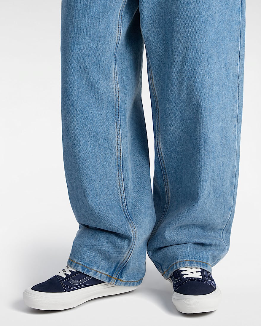 Skate Old Skool Schuhe VANS Blau ALT4