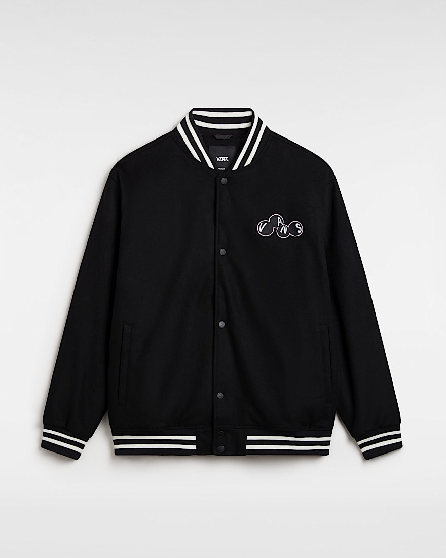 Scuttle BaseballJacke VANS Schwarz HERO