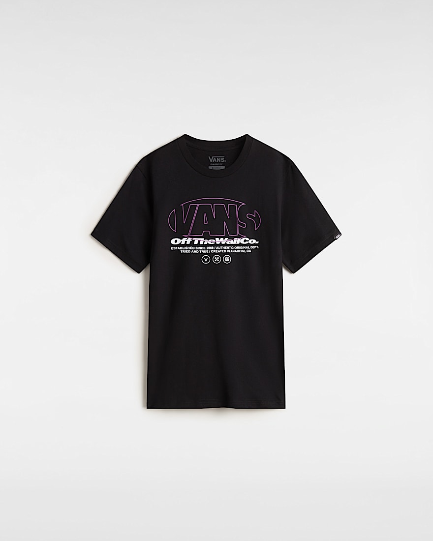 Kinder Major Type TShirt 814 Jahre VANS Schwarz HERO