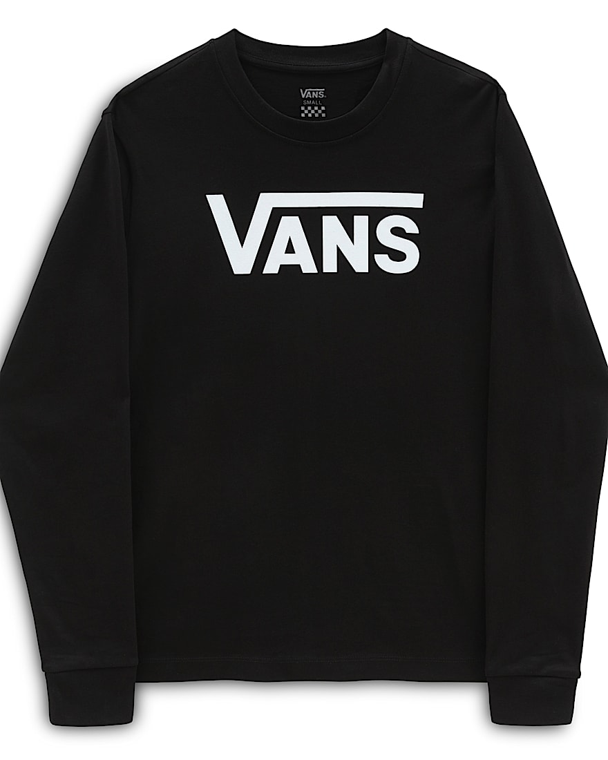 Flying V Classic Long Sleeve Tshirt VANS Black ALT9