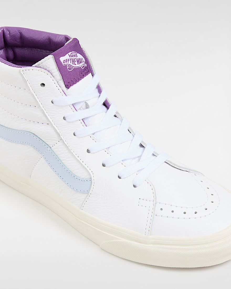 Zapatillas Sk8-Hi de cuero de primera calidad