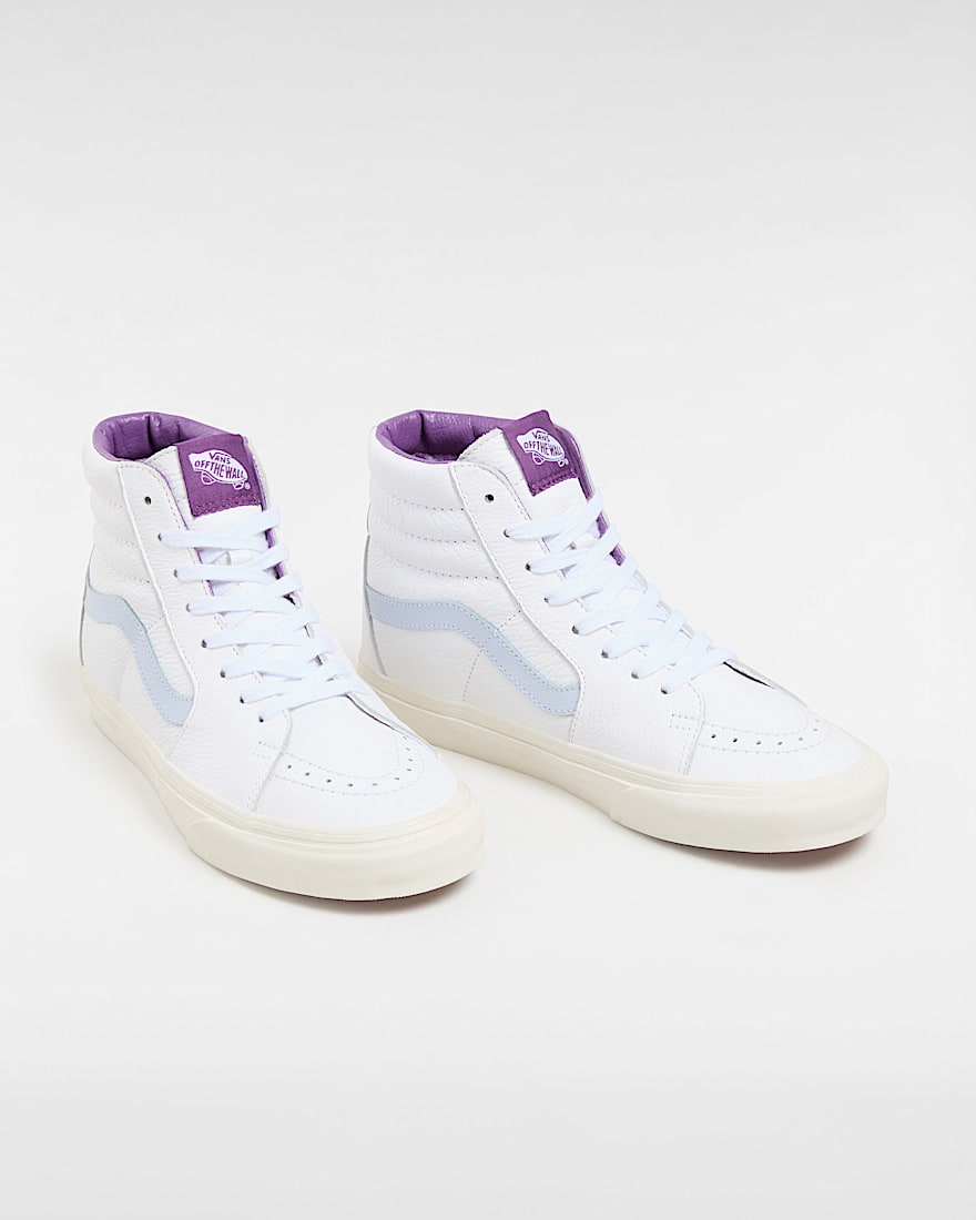 Zapatillas Sk8-Hi de cuero de primera calidad