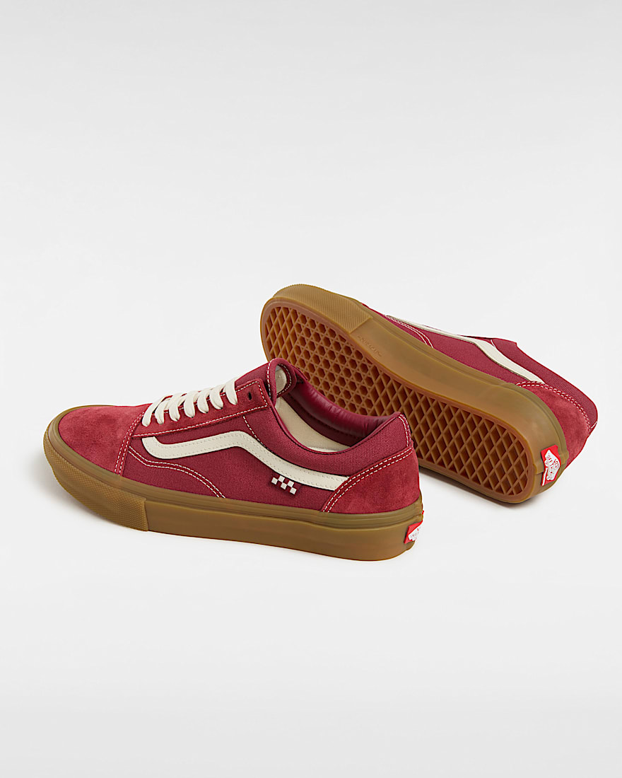 Skate Old Skool Schuhe VANS Rot ALT2