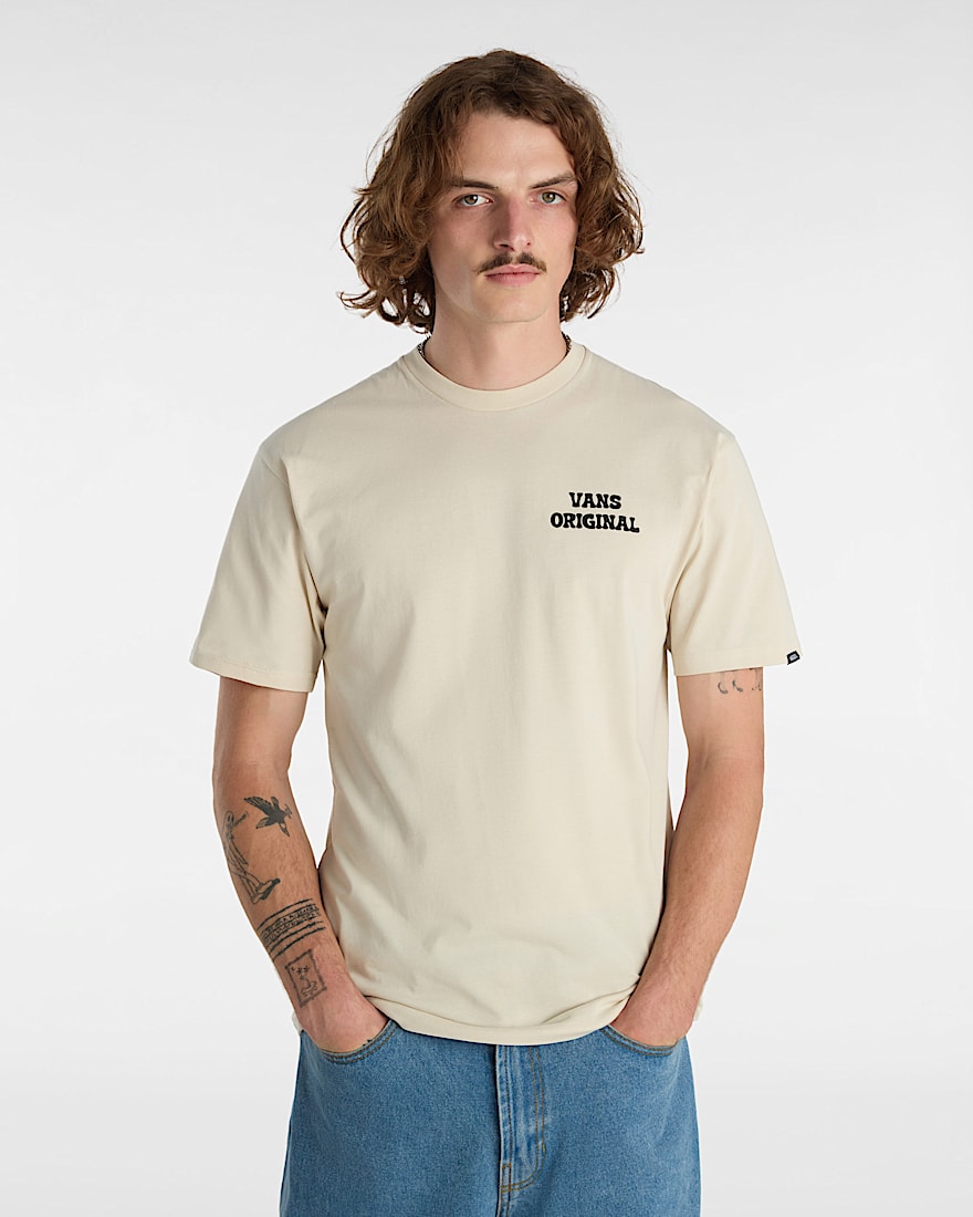 Skull Void Classic TShirt VANS Beige ALT2