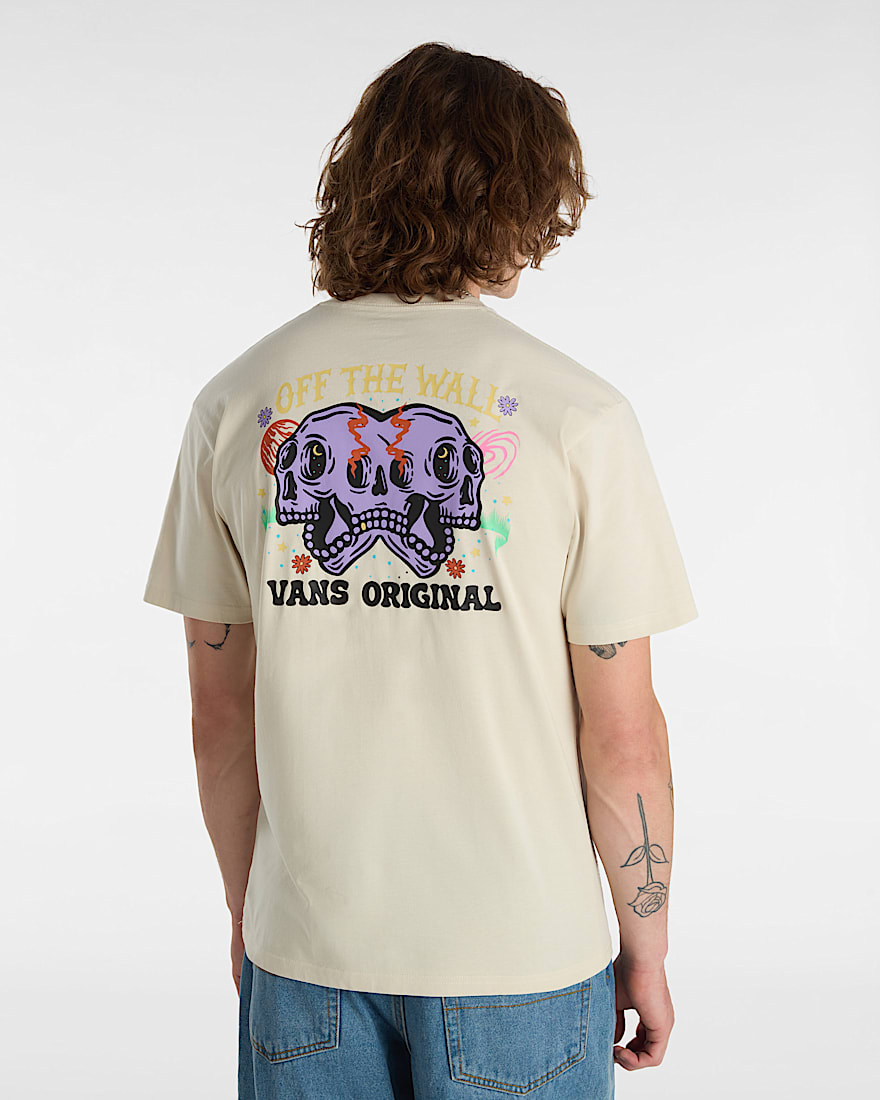 Skull Void Classic TShirt VANS Beige ALT3
