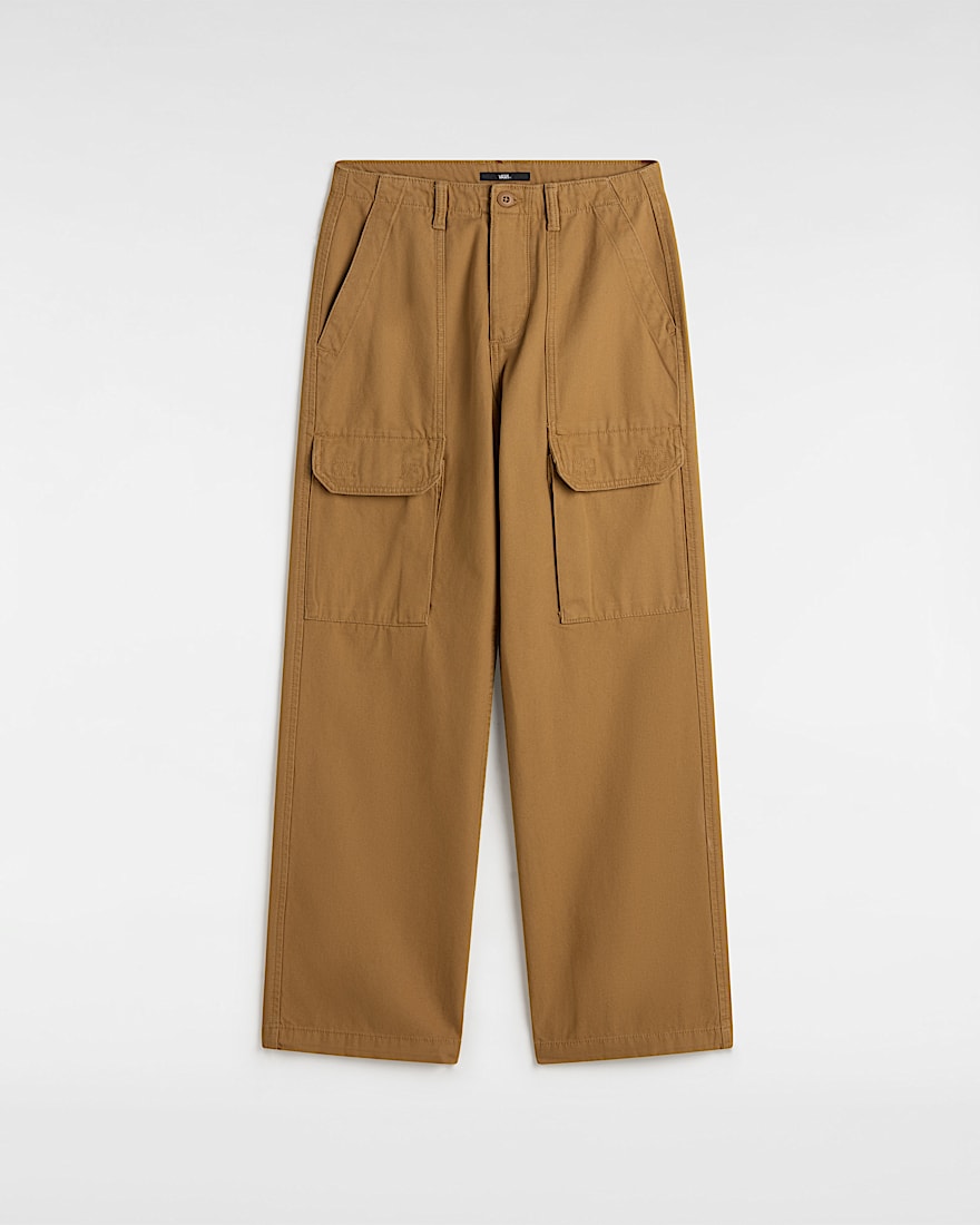 Arroyo Wide Leg Cargo Trousers - 1
