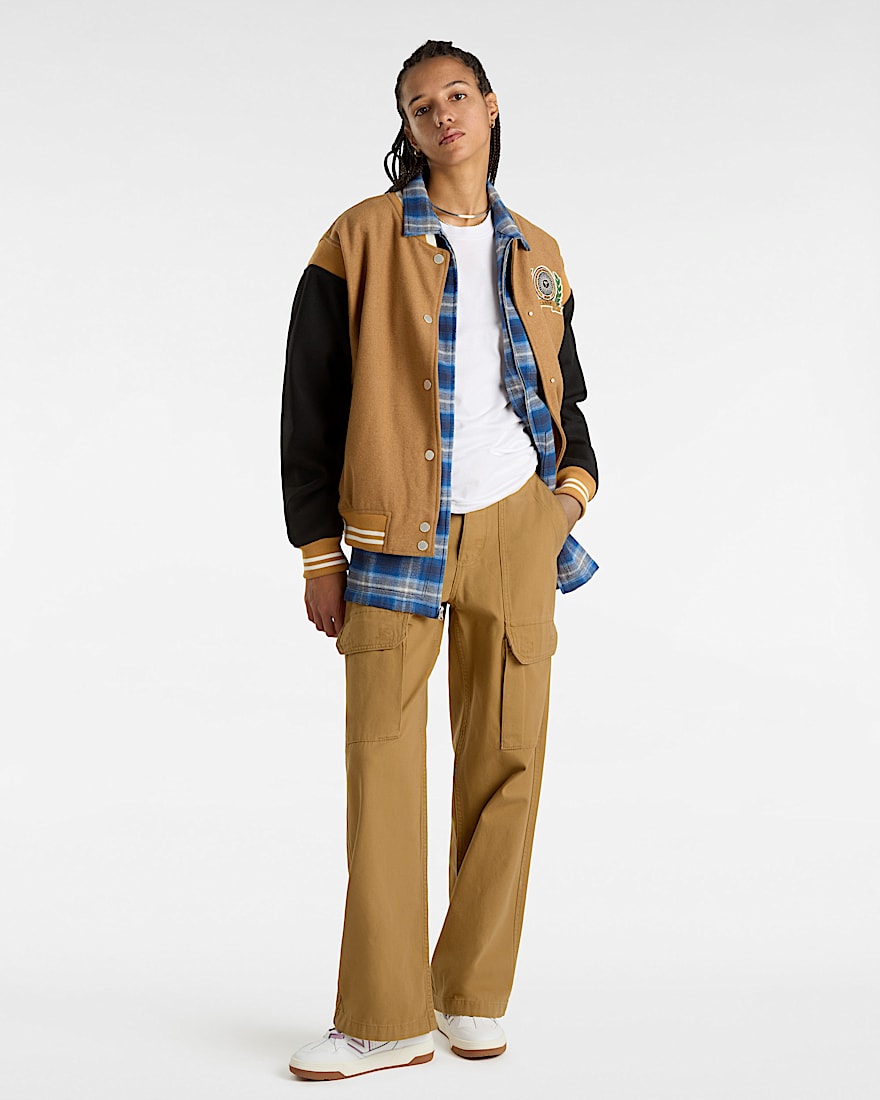 Arroyo Cargohose mit weitem Bein VANS Braun ALT5