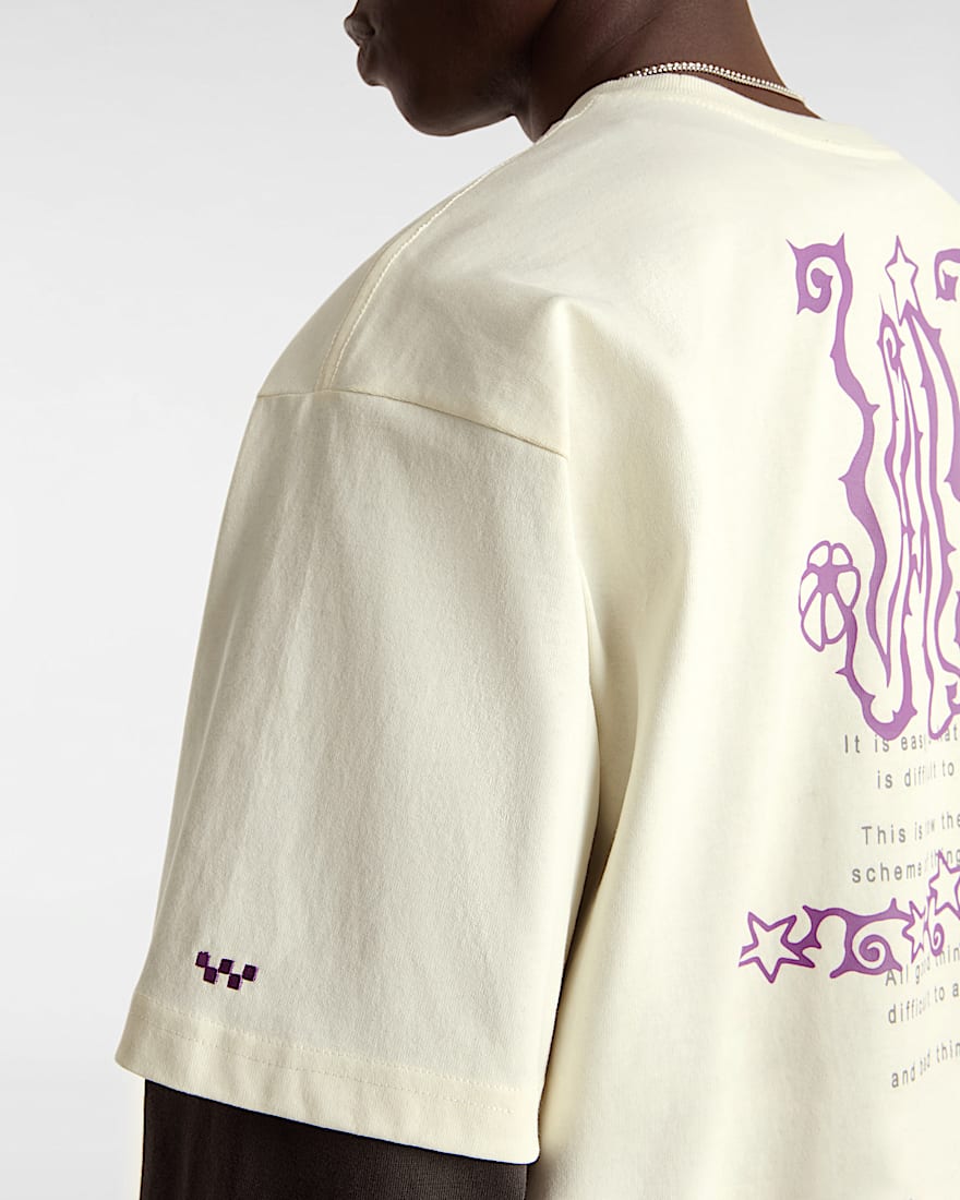 Skate difficult to love TShirt VANS White ALT6