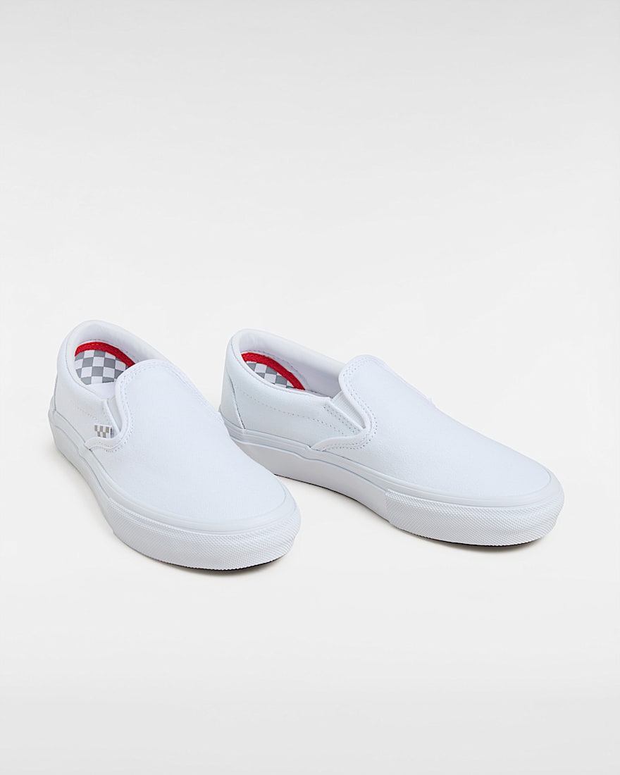 Skate SlipOn Schuhe VANS Wei ALT1