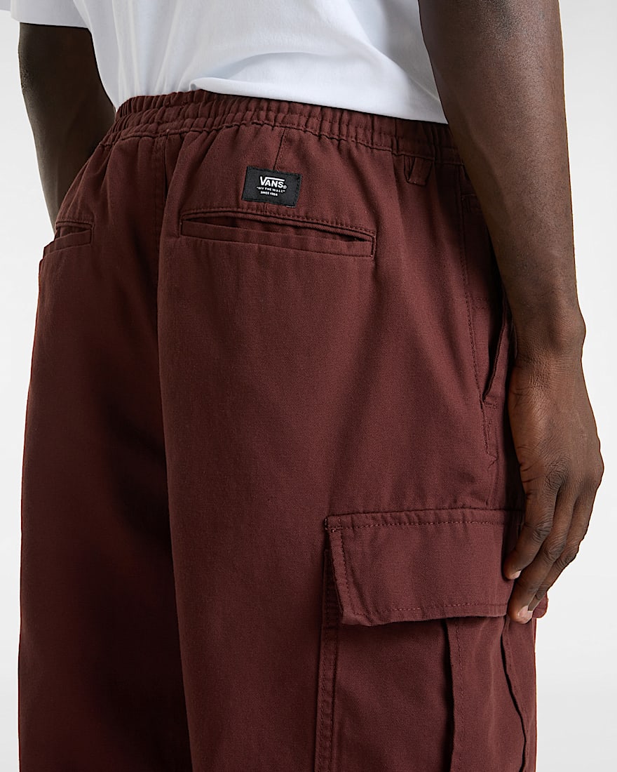 Range Baggy Tapered Elastic Cargohose VANS Bordeaux ALT6