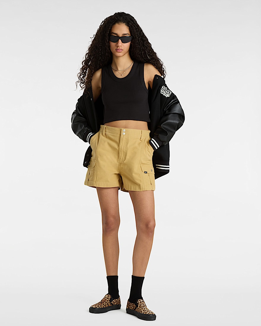 Drew Rib Tanktop VANS Schwarz ALT5