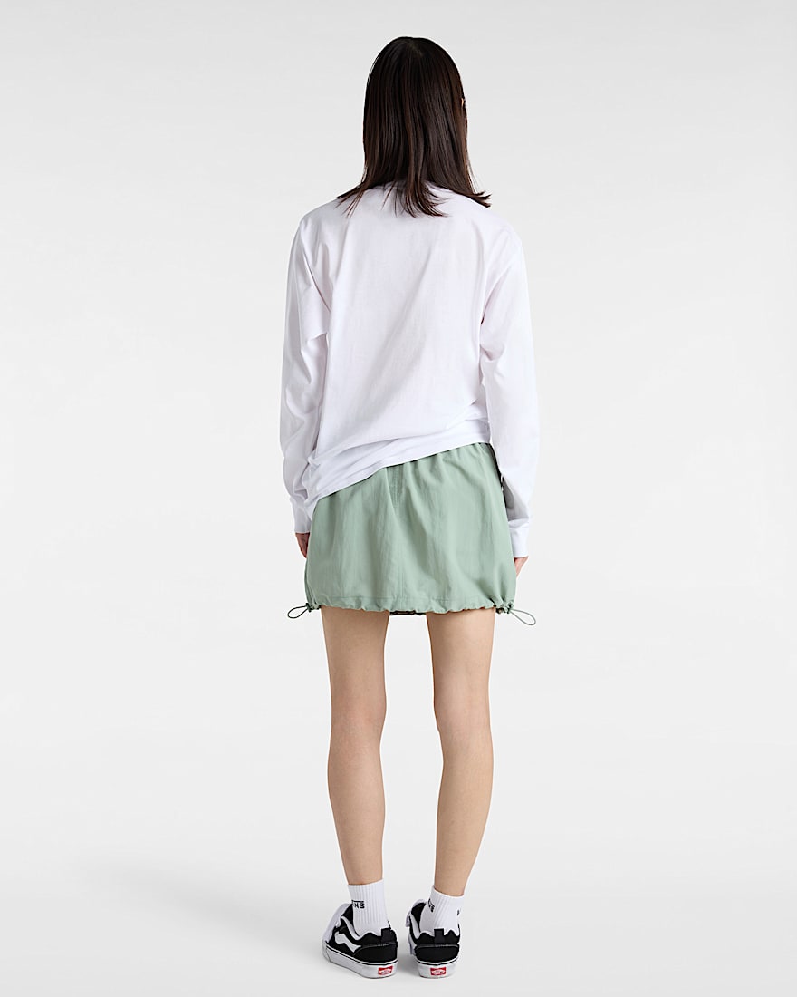 Riley Nylon Mini Skirt