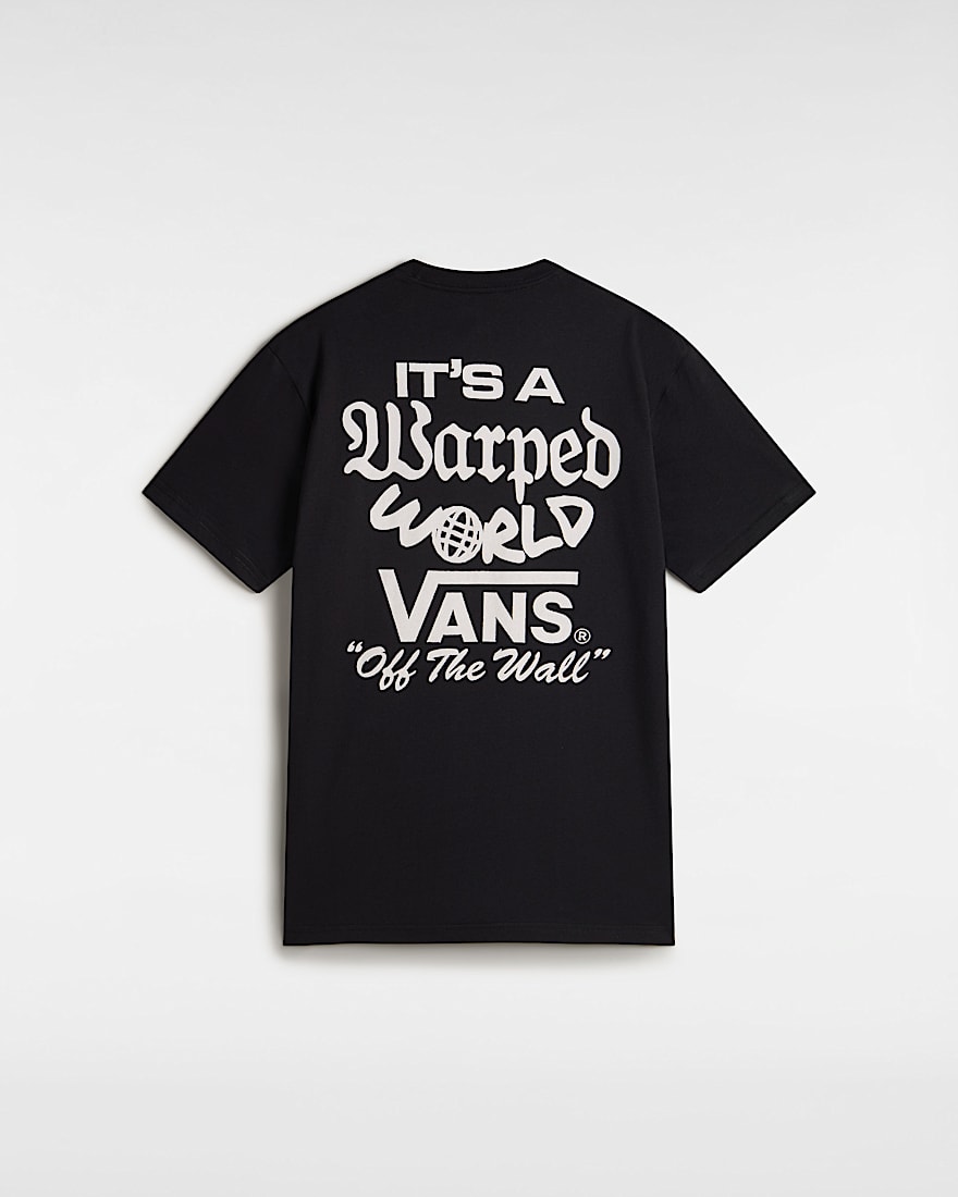 Warped World TShirt VANS Schwarz ALT1