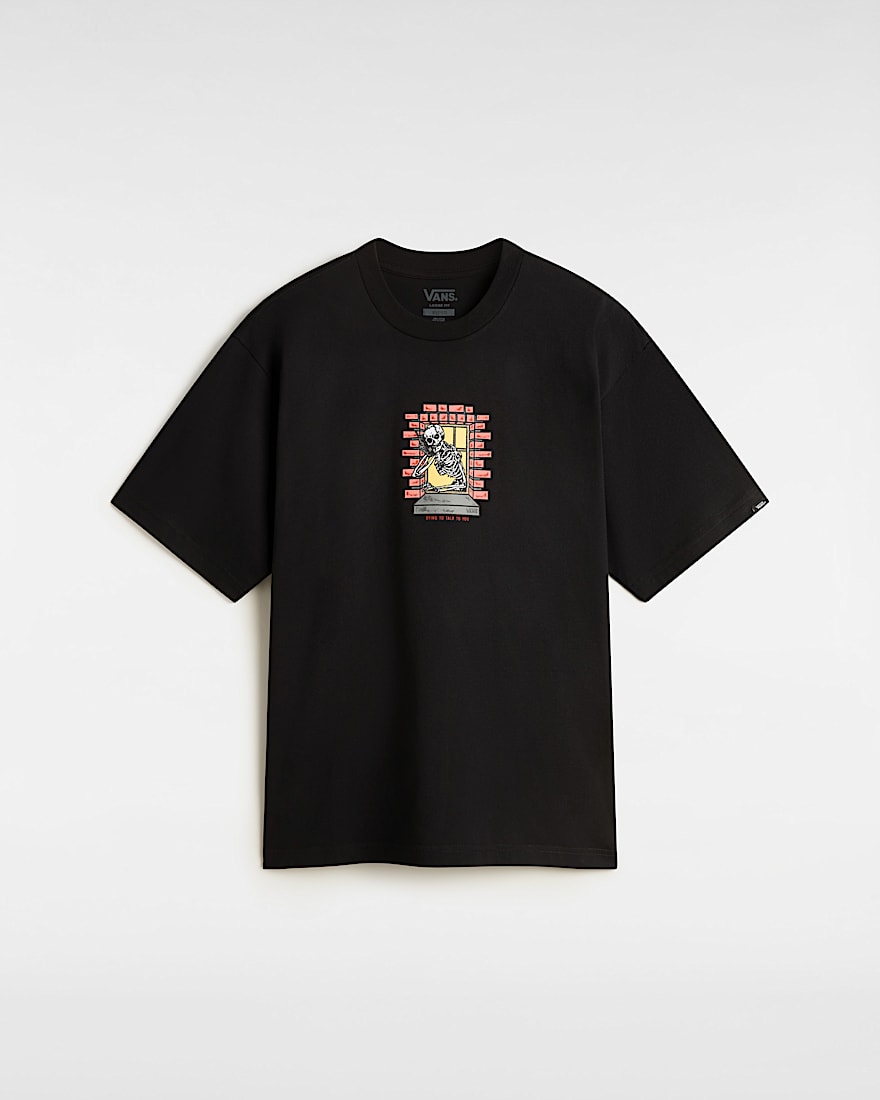 Skull Reaper Window TShirt VANS Schwarz HERO