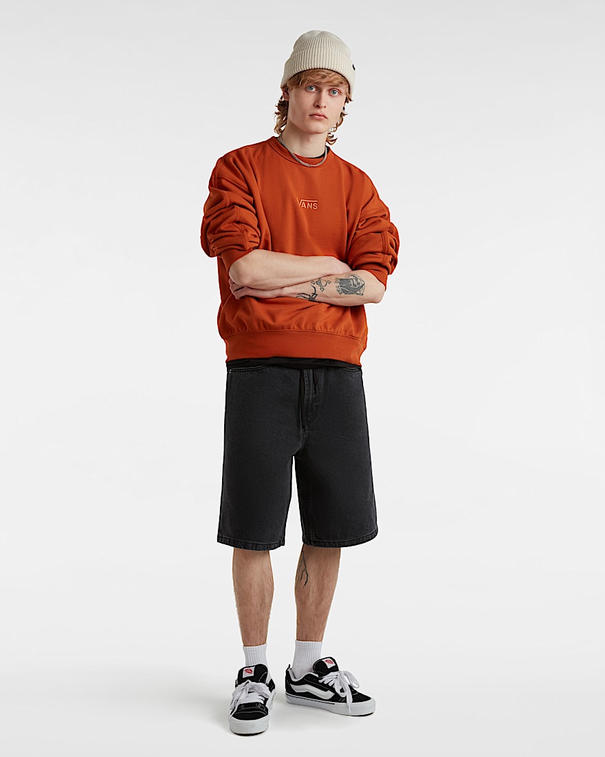 Premium Logo Crew Sweatshirt VANS Orange ALT5