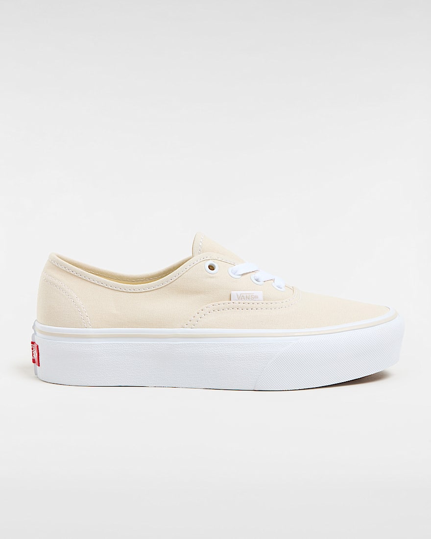 Authentic Platform Shoes VANS Beige HERO