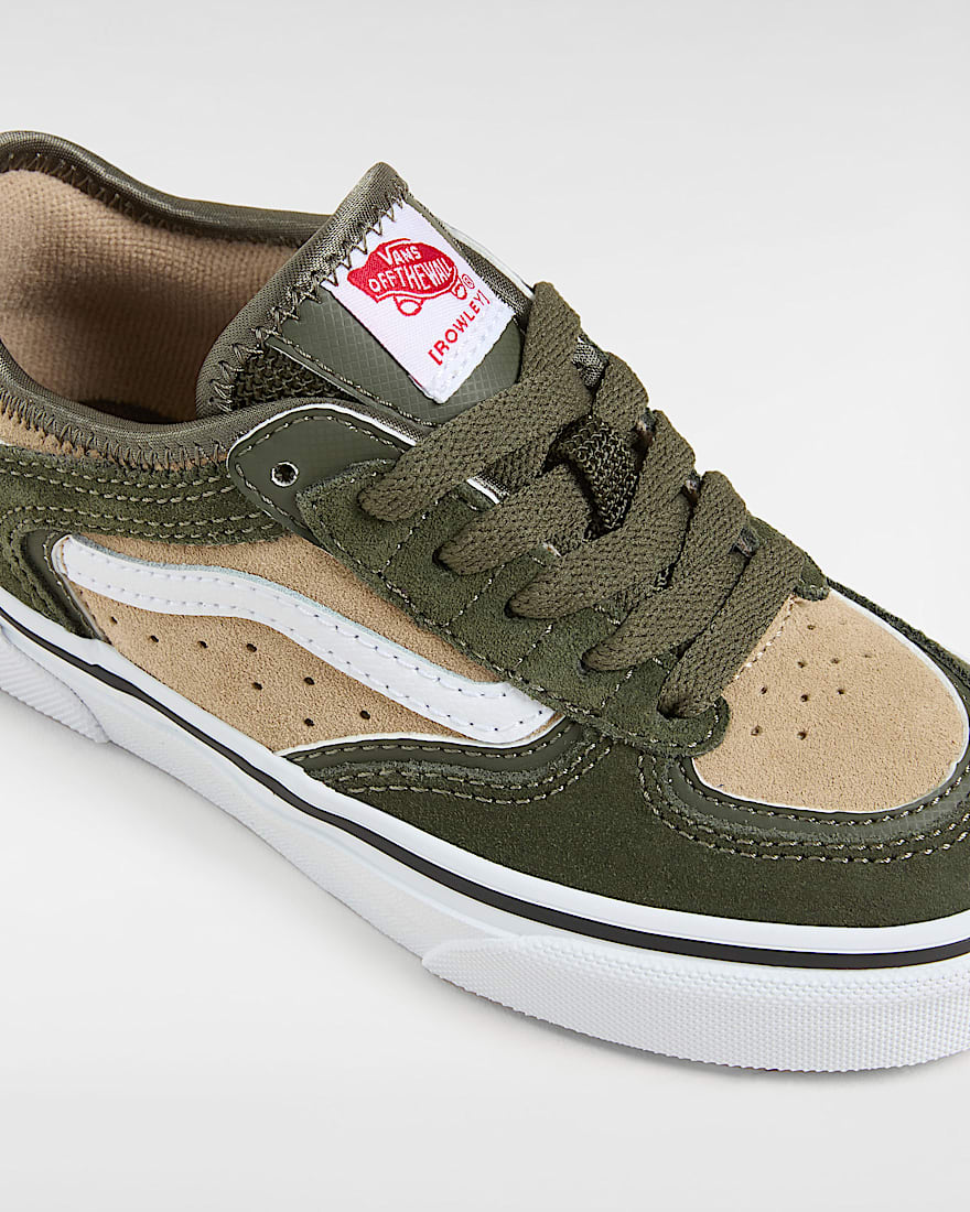 Kleine Kinder Rowley Schuhe 48 Jahre VANS Grn ALT3